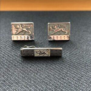 Vintage Swank Cufflinks and Tie Clasp